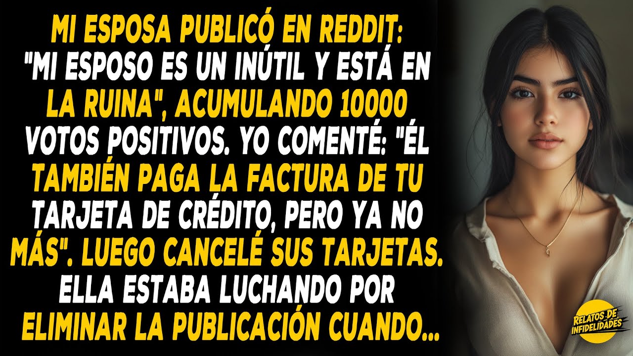 Mi Esposa Publicó En Reddit: 
