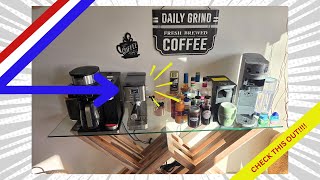 Kismile Professional Espresso Machine with Milk Frother
