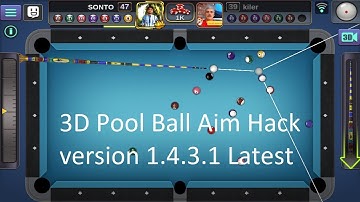 3d Pool Ball - Long Line Aim Hack Mod v1.4.3.1 | New Version Link in Description (Official Server)