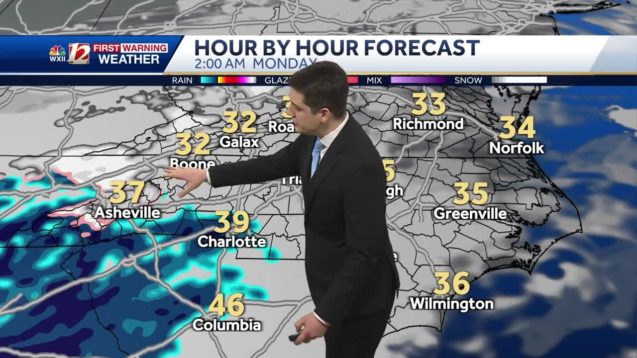 WATCH: Milder Sunday, small rain chance Monday - YouTube