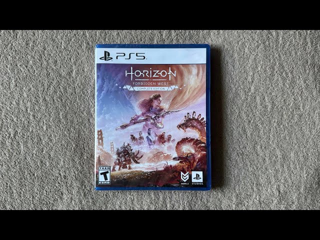 Horizon: Forbidden West Complete Edition PS5 Unboxing 