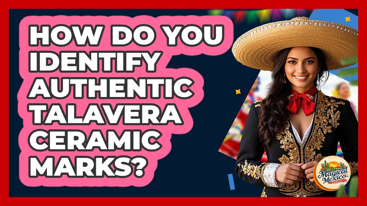 How Do You Identify Authentic Talavera Ceramic Marks? - Magical Mexico Moments