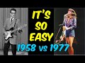 Buddy Holly vs Linda Ronstadt | It’s So Easy | 1950s vs 1970s