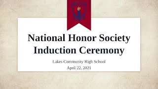 NHS Induction Ceremony 2021