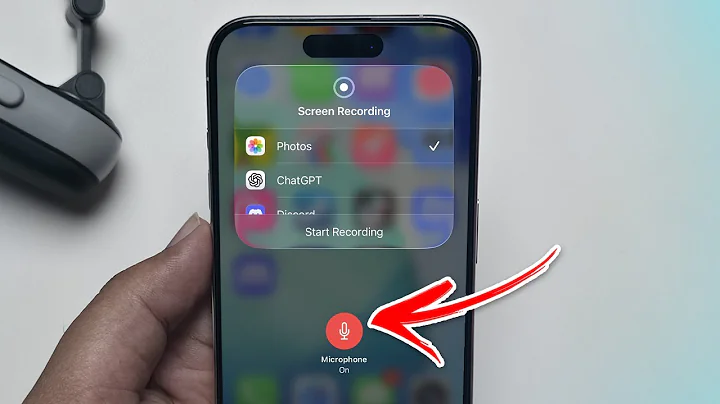How To Screen Record & Enable Microphone On iPhone