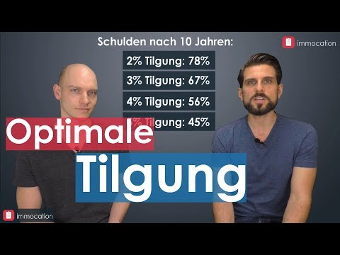 Video: Was ist besser nur Zins oder Tilgungshypothek?