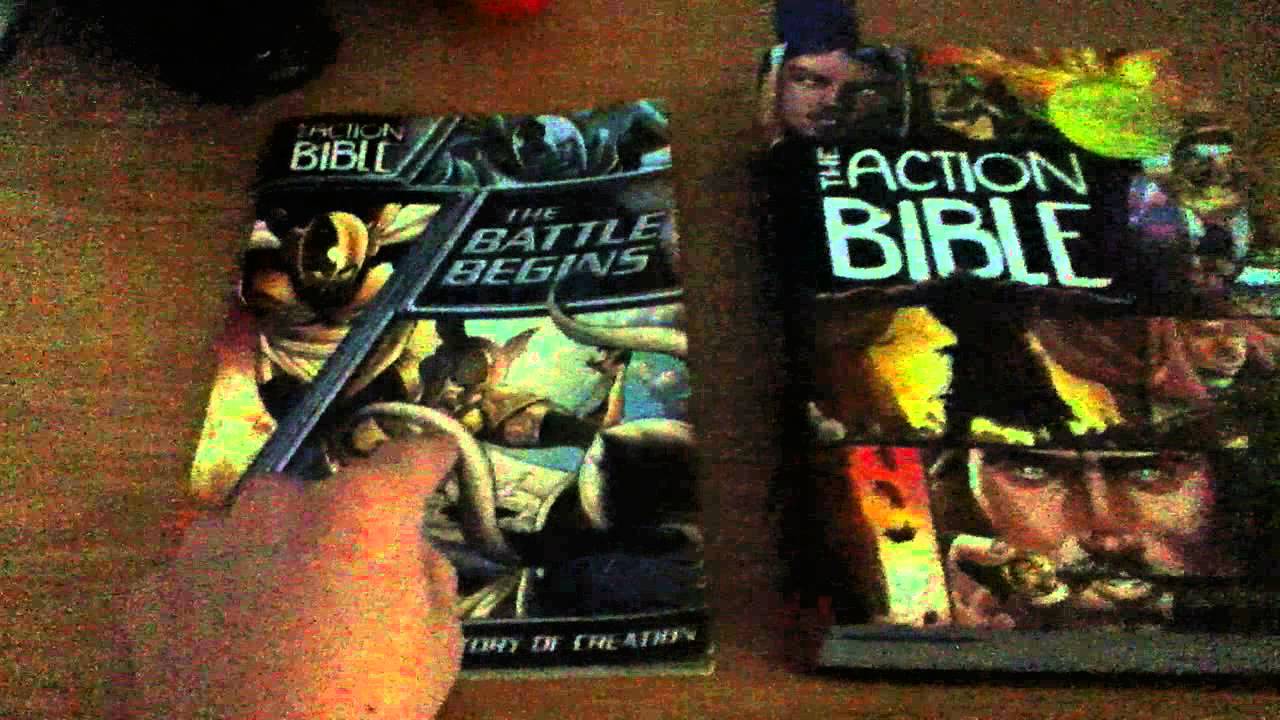 My Action Bible Comic Book Review Youtube