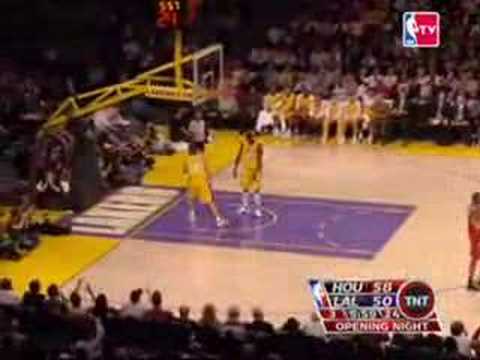 Luke Walton Own basket !