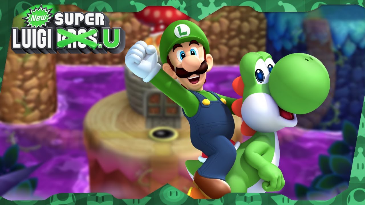 New Super Luigi U Deluxe ᴴᴰ | World 5 (All Star Coins) Solo Luigi