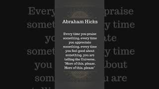 loa abrahamhicks Abraham hicks’s Appreciation Manifestation technique. It really works.