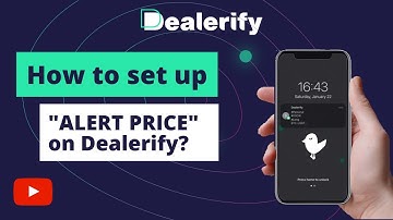 How to set up "ALERTS" on Dealerify?