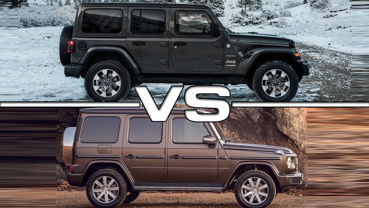 2019 Jeep Wrangler vs 2019 Mercedes G-Class - YouTube