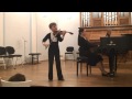 Wieniawski, Violin Concert 2 in D minor, 2 mov. (Daniil Bulayev, 8 y/o)