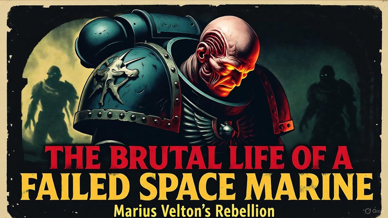 The Brutal Life of a Failed Space Marine | Marius Velton’s Rebellion | Warhammer 40KLore Documentary