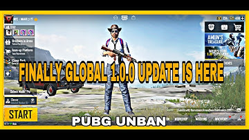 #Pubgmobile #updatepubgmobile FINALLY GLOBAL 1.0.0 UPDATE PUBG MOBILE | HOW TO PUBG MOBILE UPDATE |