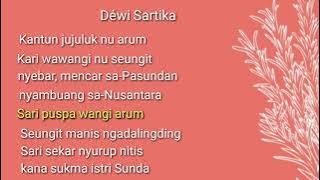 Lagu Dewi Sartika • SD