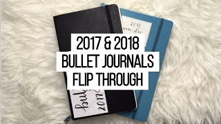 2017 & 2018 BULLET JOURNAL FLIP THROUGH screenshot 3