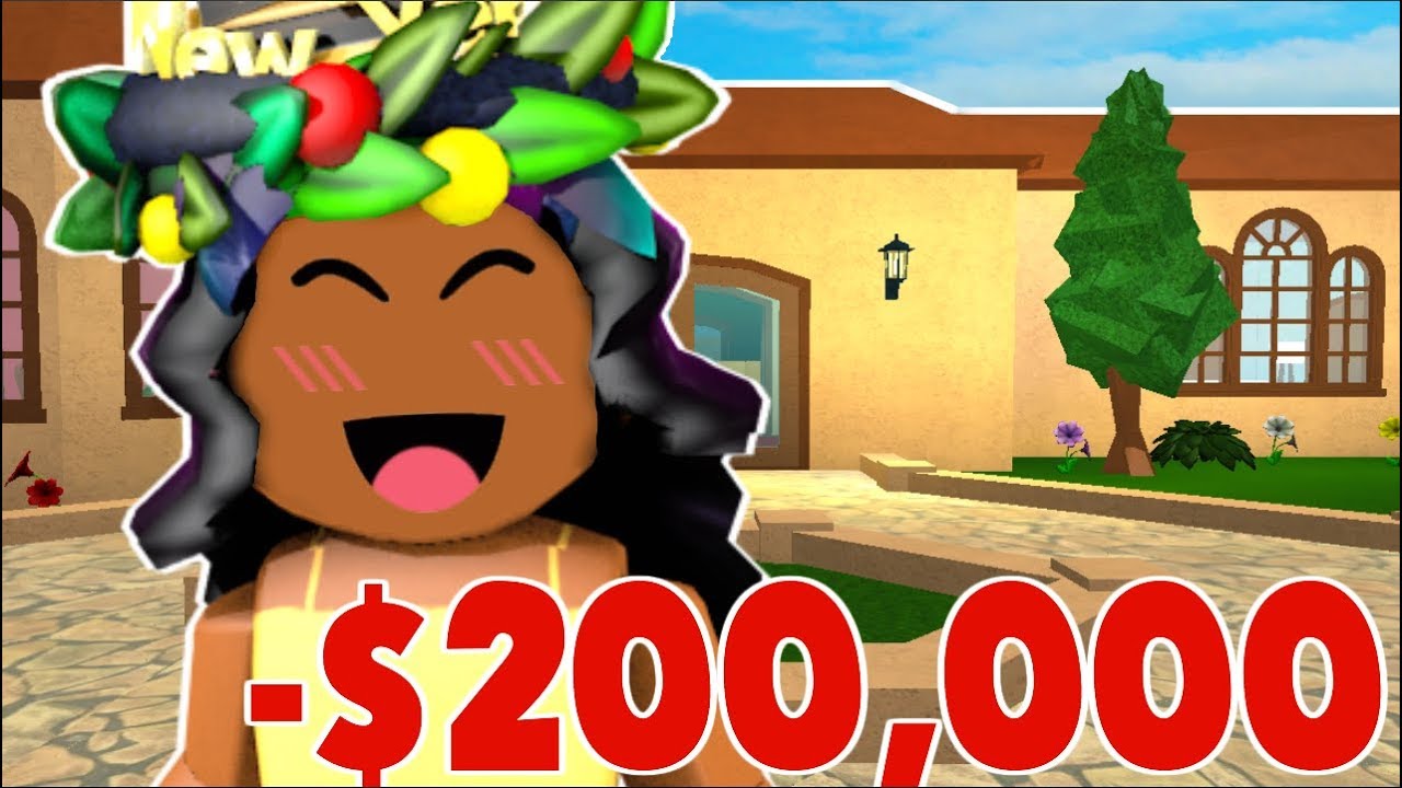 Buying The 200 000 Bloxington Mansion Roblox Bloxburg Youtube - how many robux does 200 000 dollars cost in bloxburh