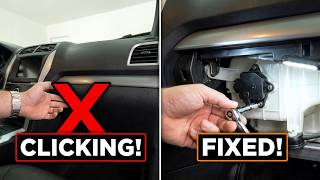 Fix the Ford Explorer Dashboard Clicking Noise in 10 Minutes