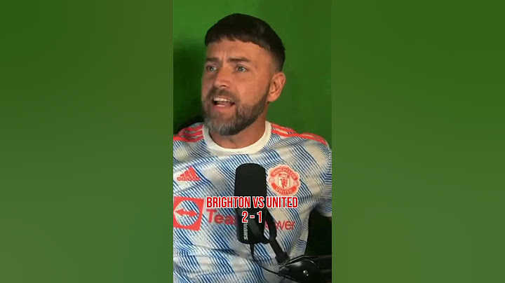 “I F*CKING HATE FOOTBALL” | Brighton 2 - 1 Manchester United Goal Reactions