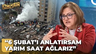 Fatma Şahin: Deprem Gecesi Murat Kurum 5 Genel Müdürüyle Çok Hızlı Geldi |Az Önce Konuştum