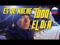 Así es una NOCHE POLAR (24 horas de oscuridad) | MÚRMANSK - Rusia