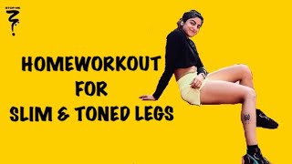BODY WEIGHT LEGS WORKOUT | Stop Me