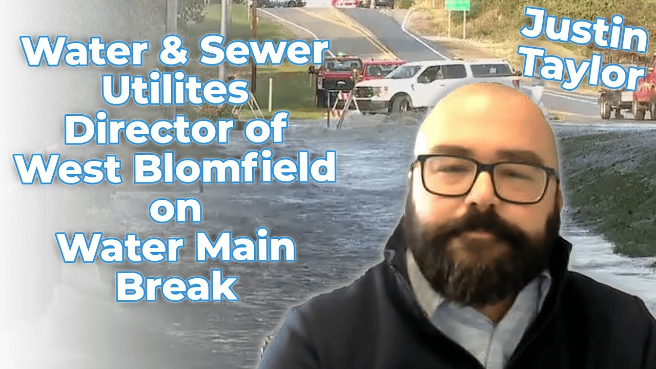 West Bloomfield Water Department Update on Water Main Break