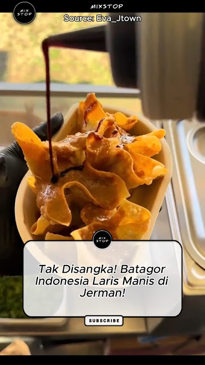 Unbelievable! Indonesian Batagor Sells Like Hotcakes in Germany! #nationalteam #worldcup #trend #...
