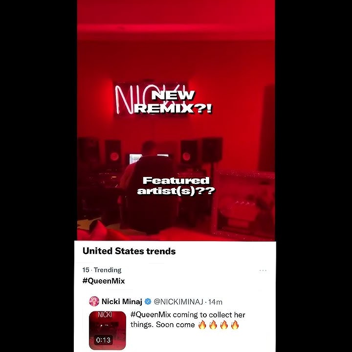 NICKI MINAJ DROPPING SUPER FREAKY GIRL QUEEN MIX?😱😱