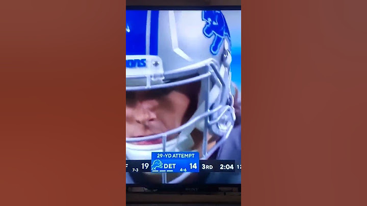 "Announcer's Curse" Detroit Lions vs Buffalo Bills Michael Badgley missed Field Goal