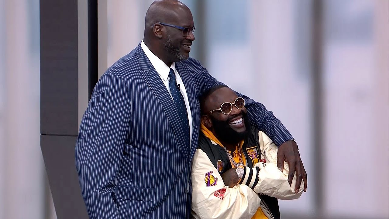 Rick Ross and Meek Mill pay a visit to Inside The NBA