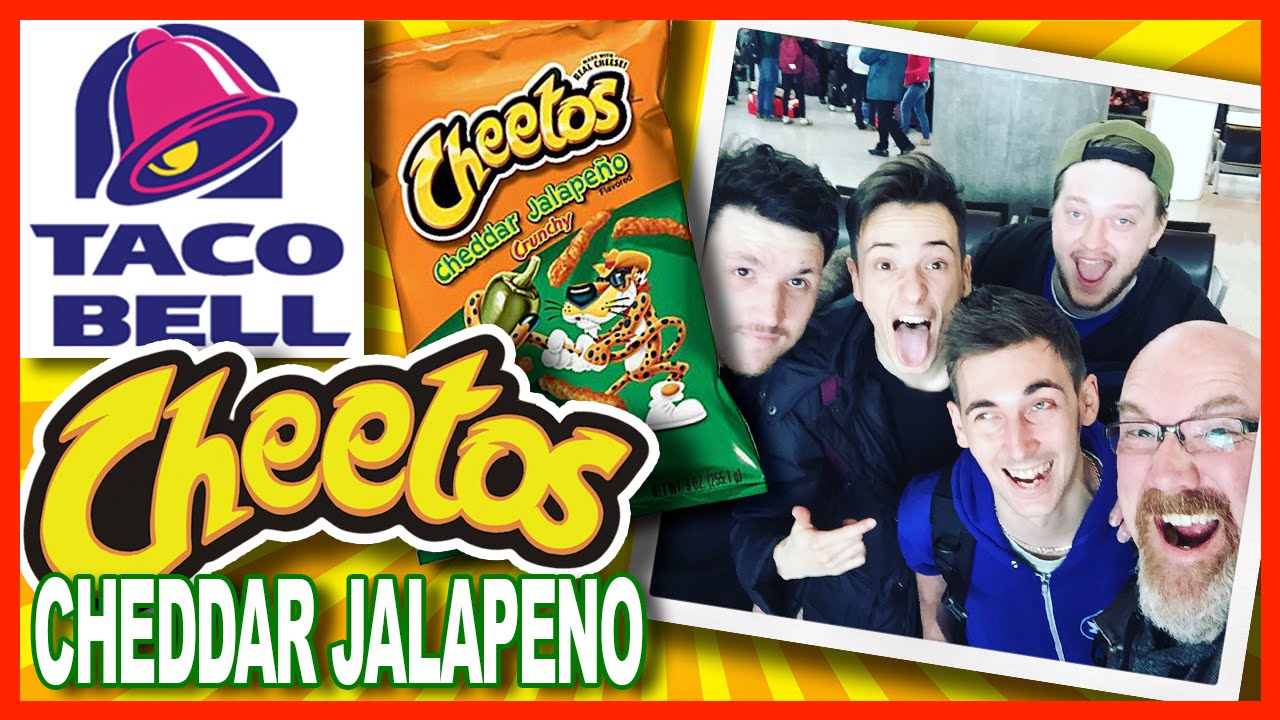 Taco Bell ♥ CHEETOS Cheddar Jalapeno ♥ Crunchwrap Sliders w/WheresMyChallenge - YouTube