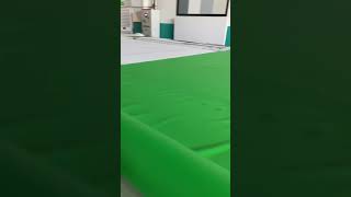 Greenbox 500Cmx800Cm Rf Control Motorized Projection Screen