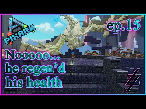 Bone Wyvern King & a Cobalt Golem: Official Pixark ep15