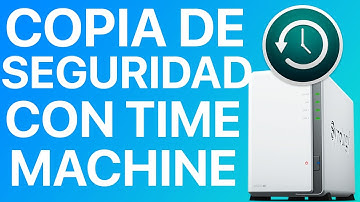 Synology DS215J configuración Time Machine de macOS.