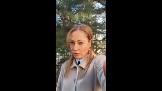 Вика Тарасова в Ялте (Periscope) 15.01.16. Съёмка фильма один против всех