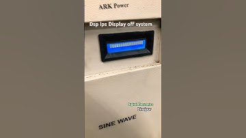 Dsp sine wave ips system problem