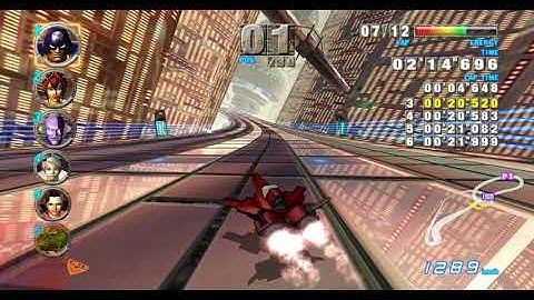 F-Zero GX 4K- Aeropolis Screw Drive