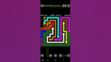 How To Solve Flow Free Premium 11x11 Mania Level 33 Hard Board Walk Through Solution Walkthrough