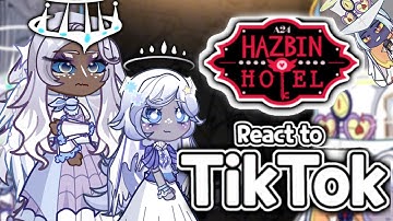 Hazbin Hotel Heaven React To Tiktok​⁠​⁠ || Gacha Reacts