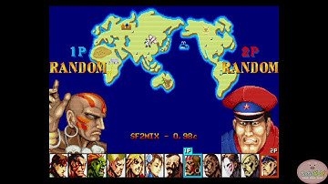 Mister fpga @topapate CPS1 core playing  SF2Mix hack