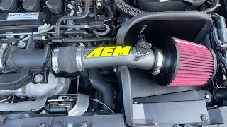 AEM intake install Honda Accord 1.5