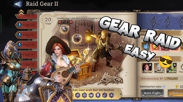 GEAR RAID 2 STAGE 19 watcher of realm easy...