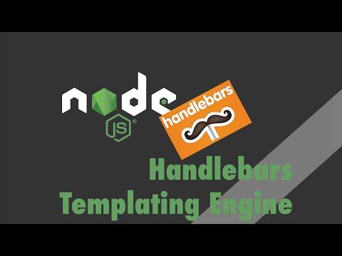 Node.js + Express - Tutorial - Handlebars Templating Engine