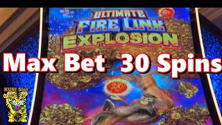 ★HELLO MR. MONKEY !!★ULTIMATE FIRE LINK EXPLOSION Slot (SG) ☆MAX BET 30 SPINS☆MAX 30  #15 栗
