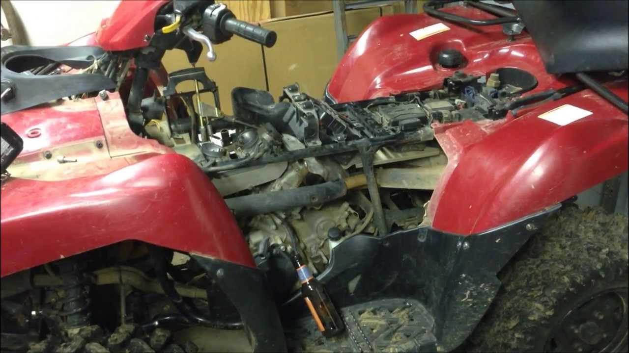 2005 Kawasaki Brute Force 750 Carb Removal YouTube