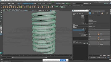 Telephone wire (cord) Modeling in maya