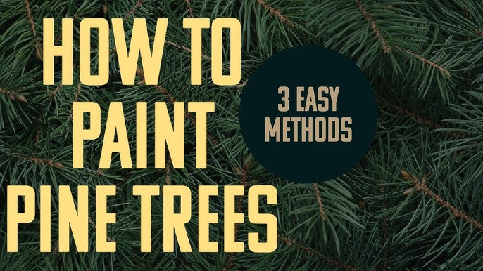 Creating Pine Branches with Flat Brush 