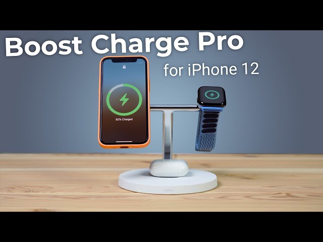 Belkin 3-in-1 MagSafe Boost Charge Pro for iPhone, Apple Watch